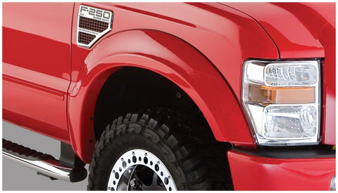 Bushwacker 08-10 Ford F-250 Super Duty OE Style Flares 2pc - Black - 20057-02