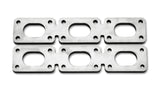 Vibrant Mild Steel Exh Manifold Flange for BMW E36/E46 platform motors (sold in pairs) 1/2in Thick - 14636