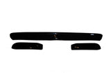 AVS 97-04 Dodge Dakota Bugflector Deluxe 3pc Medium Profile Hood Shield - Smoke - 45751