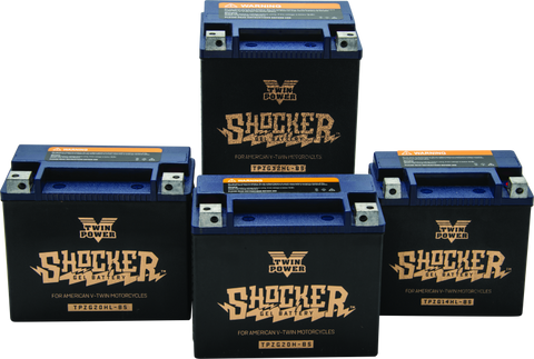 Twin Power YTX-14L Shocker Gel Battery Replaces H-D 65958-04 - 781232