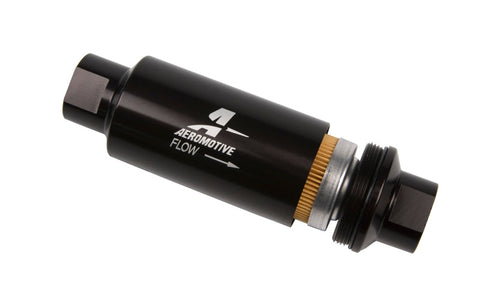 Aeromotive In-Line Filter - AN-10 - Black - 10 Micron - 12321