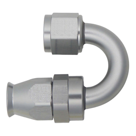 DeatschWerks 8AN Female Swivel 180-Degree Hose End PTFE (Incl. 1 Olive Insert) - 6-02-0857