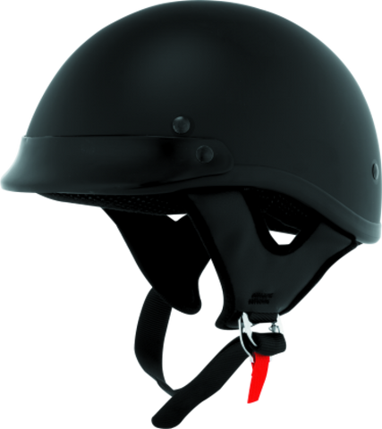 Skid Lids Traditional Helmet Flat Black - XL - 646824