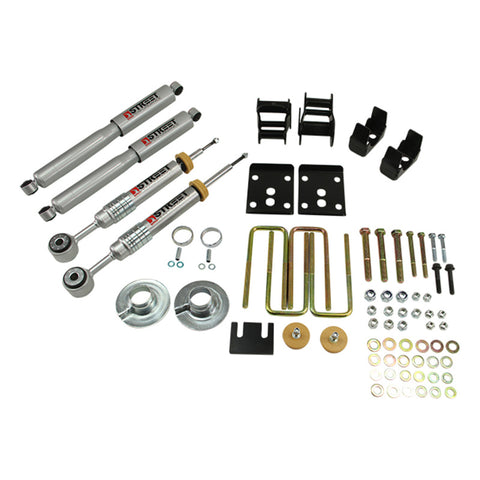 Belltech 09-13 Ford F150 Std Cab 2wd Short Bed 2WD Lowering Kit w/ SP Shocks 4in R Drop - 982SP