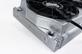 CSF Motorsport Radiator with Shroud - 14in SPAL Brushless Fans - Harnesses - 8374