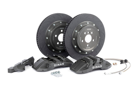 Dinan 14-16 BMW 228i Front Big Brake Kit - 395x34mm 6 Piston - Grey - D290-1005-G