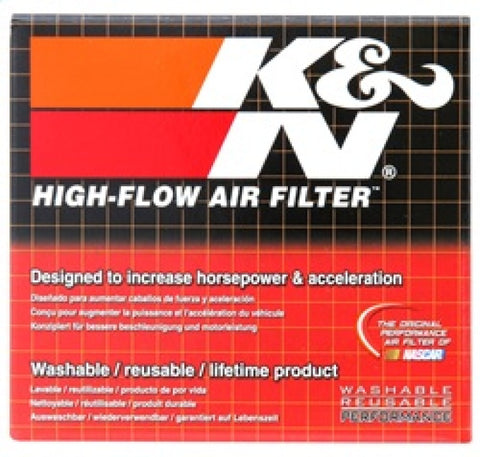 K&N Universal Chrome Filter 2.063in Flange ID x 3.5in Base OD x 2in Top OD x 4in H - RC-1200