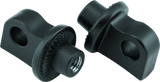 Kuryakyn Splined Peg Adaptors Satin Black - 8898