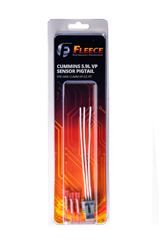 Fleece Performance 98.5-02 Dodge 2500/3500 Cummins 5.9L VP Crankshaft & Camshaft Sensor Pigtail - FPE-HAR-CUMM-VP-CC-PT