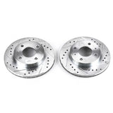 Power Stop 95-98 Nissan 200SX Front Evolution Drilled & Slotted Rotors - Pair - JBR753XPR
