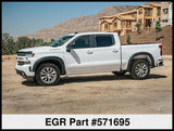 EGR 2019 Chevy 1500 Crew Cab In-Channel Window Visors - Matte - 571695