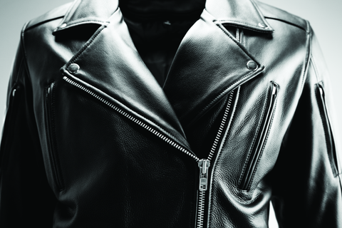 River Road Ironclad Classic Leather Jacket Black - Small - 094369