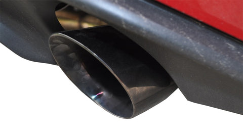 Corsa 14-15 Volkswagen GTI Mk7 Black Sport 3.0in Cat-Back Dual Rear Exit with Single Pro-Series Tips - 14834BLK