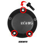 Konig Cap Screw (Black) For CAPFFB - Flow Formed (Single) - SCREWFFB