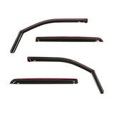 Westin 19-22 Ram 1500 Crew Cab(Excl. 19-22 Ram 1500 Classic) In Channel Wind Deflector 4pc - Smoke - 72-35407