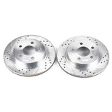 Power Stop 93-97 Chevrolet Camaro Rear Evolution Drilled & Slotted Rotors - Pair - AR8249XPR