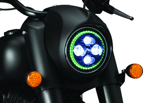 Kuryakyn Orbit Headlight Adapter Black - 2469