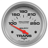 Autometer Ultra-Lite 2-5/8in 100-250 Deg Electric Transmission Temp Ultra Lite Gauge - 4457