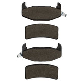 DFC 88-94 Pontiac Grand Prix Rear 4000 Hybridynamic Brake Pads - 4000-0377-00