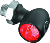 Kuryakyn Kellerman Atto Clear Lens Red Run-Brake Satin Black - 2575