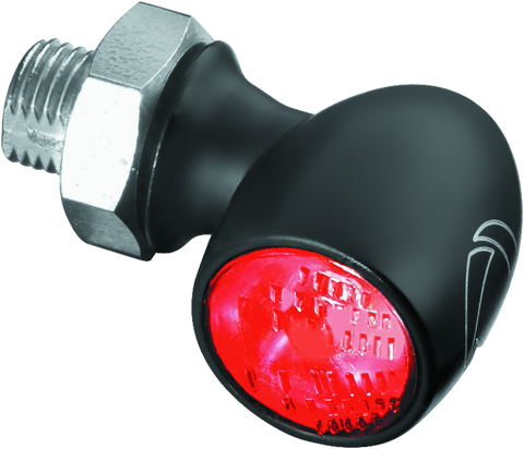 Kuryakyn Kellerman Atto Clear Lens Red Run-Brake Satin Black - 2575