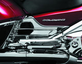 Kuryakyn Louvered Battery Box Covers 12-17 Honda GL1800 Chrome - 7368