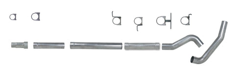 Diamond Eye KIT 5in CB MFLR RPLCMENT PIPE SGL AL: 94-97 FORD 7.3L F250/F350 PWRSTROKE - K5316A-RP