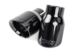 APR Double-Walled 3.5in Slash-Cut Tips - Diamond Black - Set of 2 - TPK0008