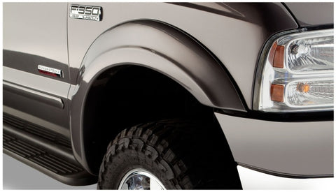 Bushwacker 99-07 Ford F-250 Super Duty Styleside OE Style Flares 4pc - Black - 20909-02