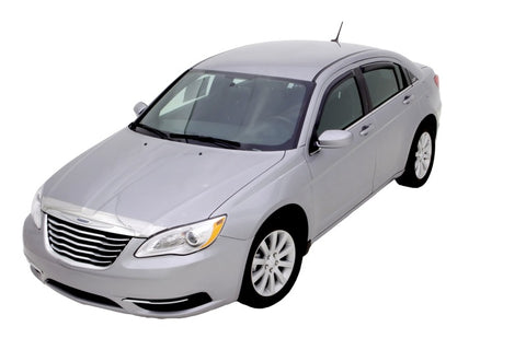 AVS 07-10 Chrysler Sebring Ventvisor Outside Mount Window Deflectors 4pc - Smoke - 94458