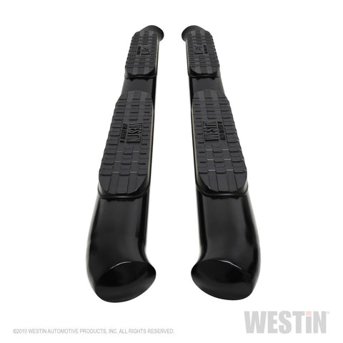Westin 05-21 Toyota Tacoma Access Cab PRO TRAXX 4 Oval Nerf Step Bars - Blk - 21-22675