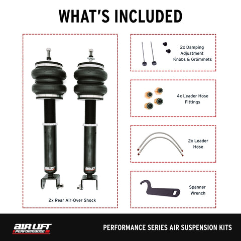 Air Lift Performance 14-24 Infiniti Q50 Air Suspension Rear Kit - 76511