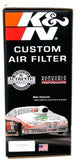 K&N X-Stream Top Assembly 7.313in Flange ID / 11in x 4.5in Custom Assembly - 66-3140