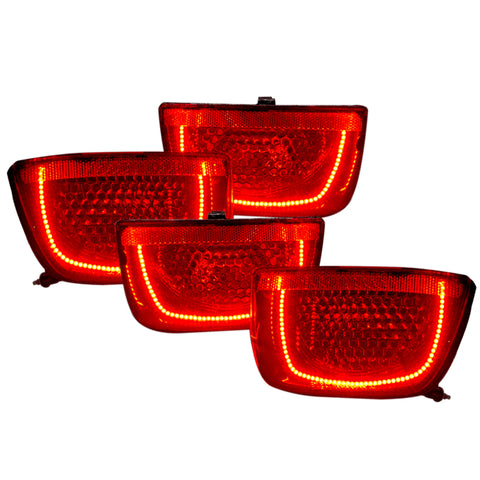 Oracle Chevy Camaro 10-13 Afterburner 2.0 Tail Light Halo Kit - Red - 2534-003