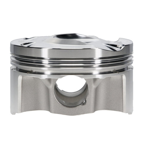 JE Pistons Nissan VR30DDTT 86mm Bore 10.2:1 CR -3cc Dish - Set of 6 - 346348