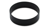 Vibrant Aluminum Union Sleeve for 5in OD Tubing - Hard Anodized Black - 12590