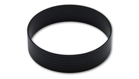 Vibrant Aluminum Union Sleeve for 5in OD Tubing - Hard Anodized Black - 12590