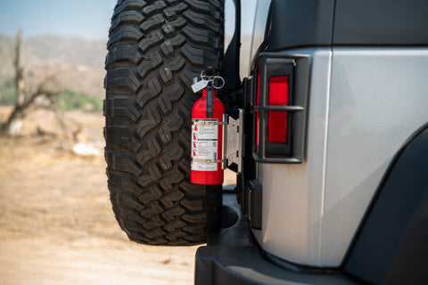 DV8 Offroad 2007-2018 Jeep Wrangler JK Tailgate Reinforcement Molle Panel - TCJK-04