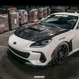 Seibon 22-23 Subaru BRZ Carbon Fiber Front Bumper Duct - FBT22SBBRZ