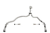 Corsa 2021-2025 Ford F-150 Regular Cab/6.5in Bed 5.0L V8 Xtreme Cat-Back Dual Rear Exit-Polished - 21143