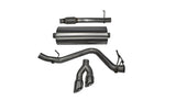 Corsa 14-19 GMC Sierra/Chevy Silv 1500 Reg. Cab/Long Bed 5.3L V8 Polished  Single Side CB Exhaust - 14872