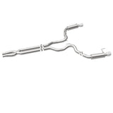MagnaFlow Cat Back, SS, 3in, Competition, Dual Split Polished 4.5in Tips 2015 Ford Mustang GT V8 5.0 - 19101