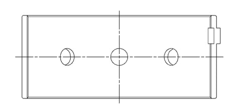 ACL Lancia Delta HF Intergrale 1995cc Inline 4 Turbo Engine Crankshaft Main Bearing Set - 5M2908H-STD