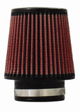 Injen High Performance Air Filter - 3.00 Black Filter 6 Base / 5 Tall / 4 Top - 45 Pleat - X-1017-BR