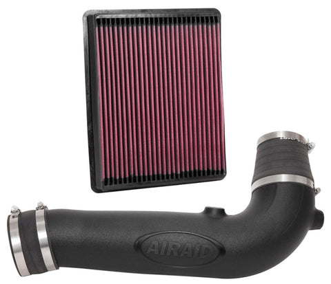 Airaid 17-18 Chevrolet Silverado 1500 4.3L V6 F/I Airaid Jr Intake Kit - Dry / Red Media - 201-752