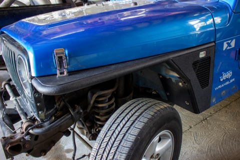 Fishbone Offroad 97-06 TJ Wrangler Rubicon and Unlimited Front Tube Fenders w No Flares - FB23112