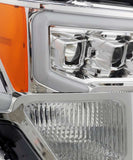 AlphaRex 09-14 Ford F-150 PRO-Series Projector Headlights Plank Style Chrm w/Activ Light/Seq Signal - 880200