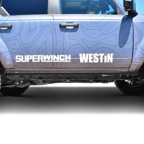 Westin 21-23 Ford Bronco 4dr (Excl. Sport) XTS Pinch Weld Covers - Tex. Blk - 42-141955