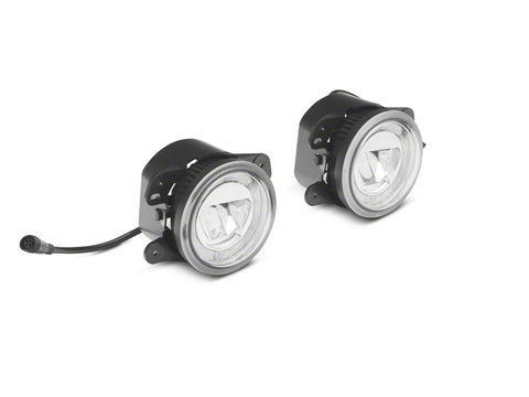 Raxiom 10-23 Jeep Wrangler JK & JL Axial Series LED DRL Fog Lights - J119947-B