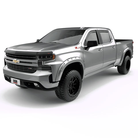 EGR 2019 Chevy 1500 Color Match Style Fender Flare - Set - Switchblade Silver - 791694-GAN
